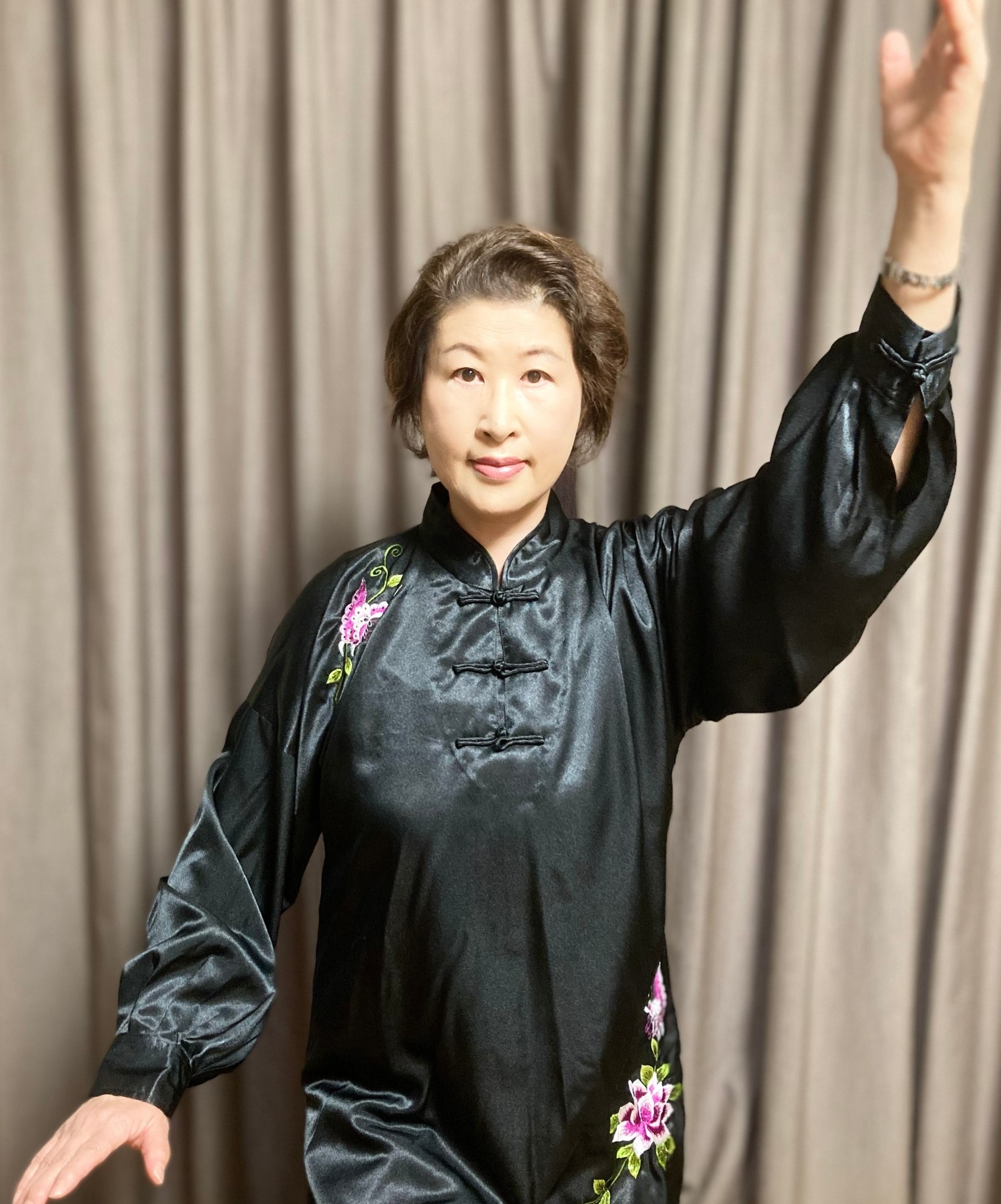 上海武術協会認定太極拳講師、太太会主宰  山元 佐登美